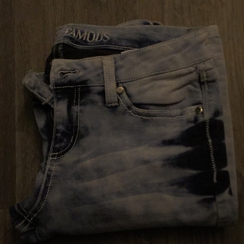 Tie die jeans
